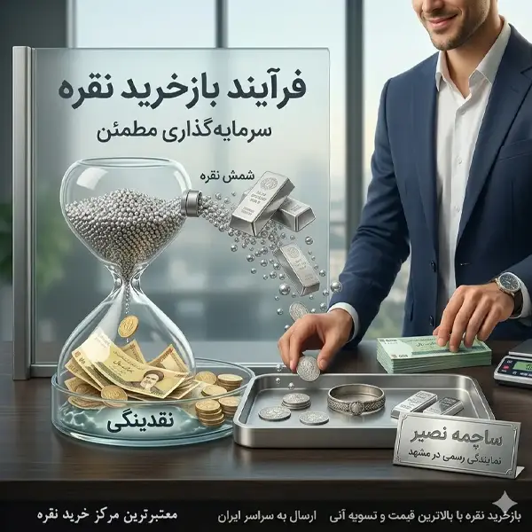 بازخرید نقره توسط ساچمه نصیر